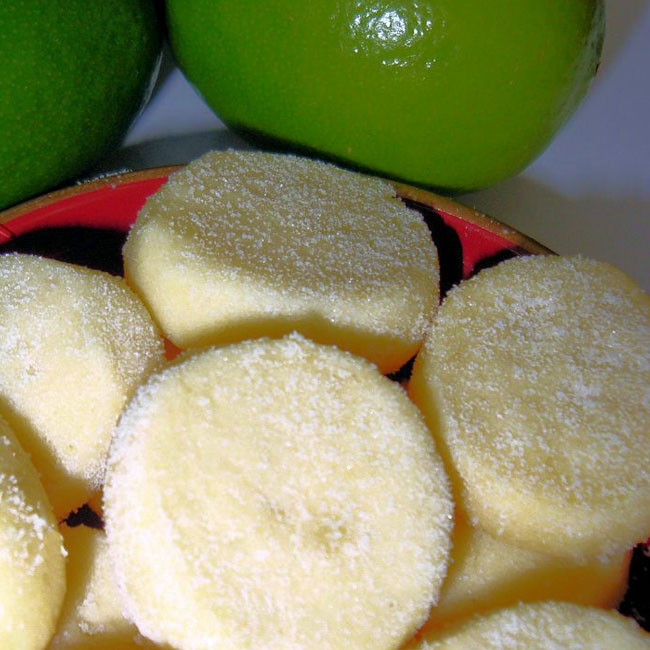 Biscoitinho de limão simples sensacional