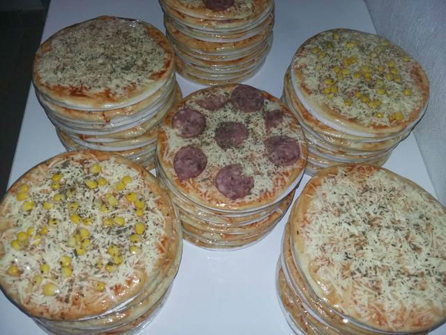 Pizza brotinho para fazer e vender