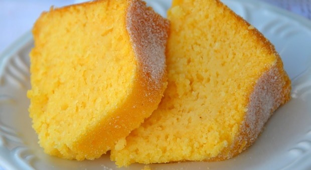 Receita de bolo de fubá cozido