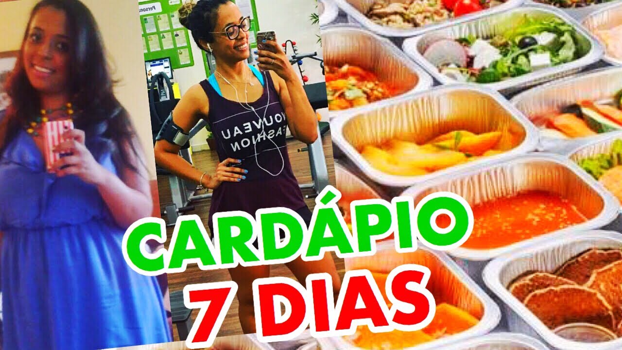 Cardápio fitness de 7 dias emagreça já