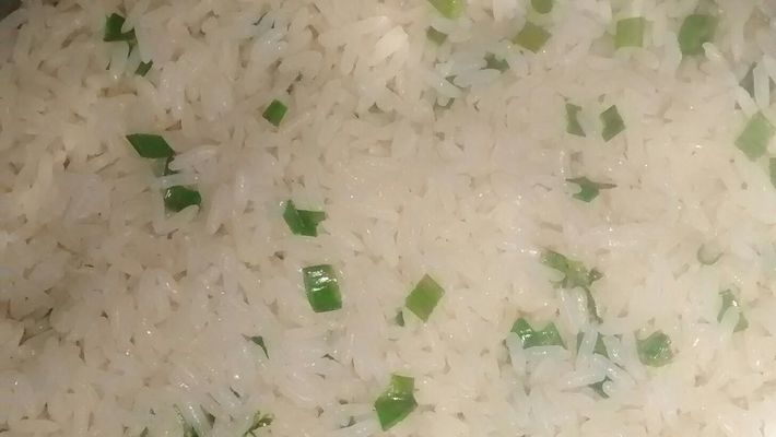 Receita de arroz branco