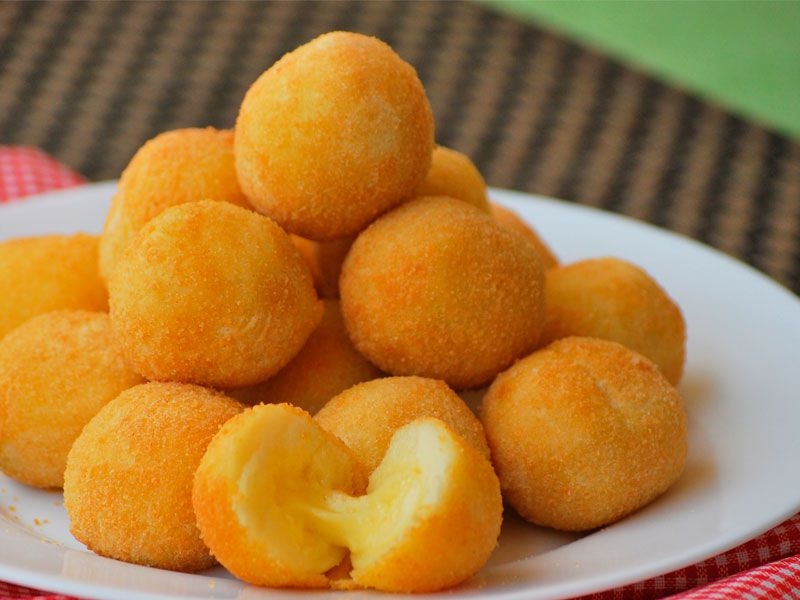 Receita de bolinho de queijo