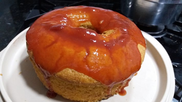 Receita de bolo de fubá com goiabada econômico