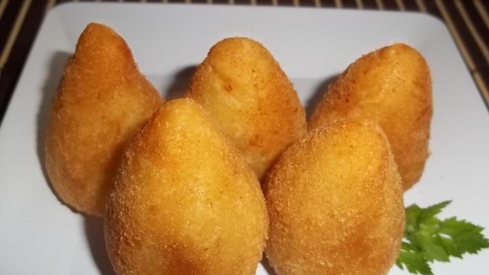 Receita de coxinha de mandioca