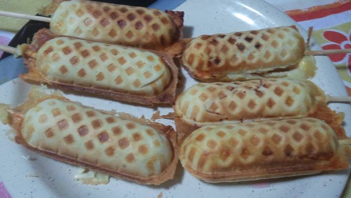 Receita de crepe suiço no palito crocante