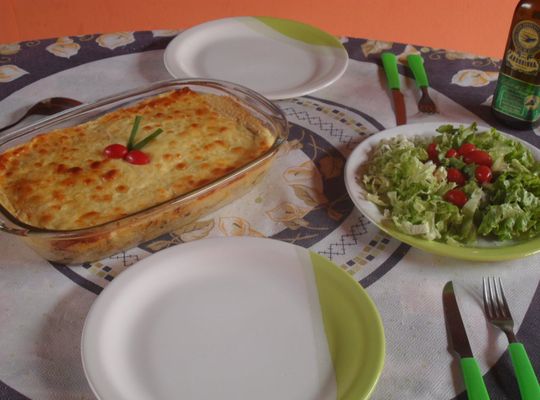 Receita de escondidinho de bacalhau