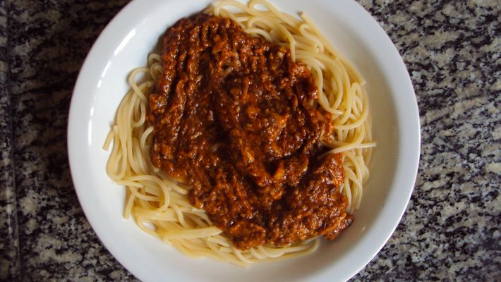 Receita de macarrão ao molho de sardinha