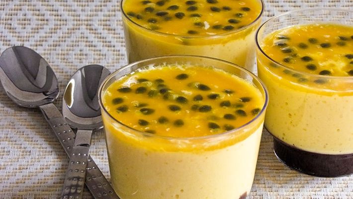 Receita de mousse de tang