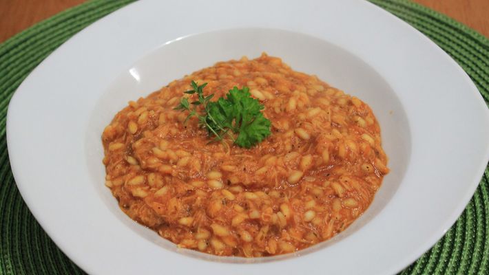 Receita de risoto de frango simples