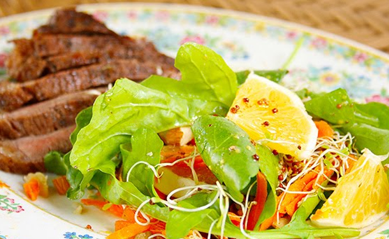 Receita de salada especial para churrasco