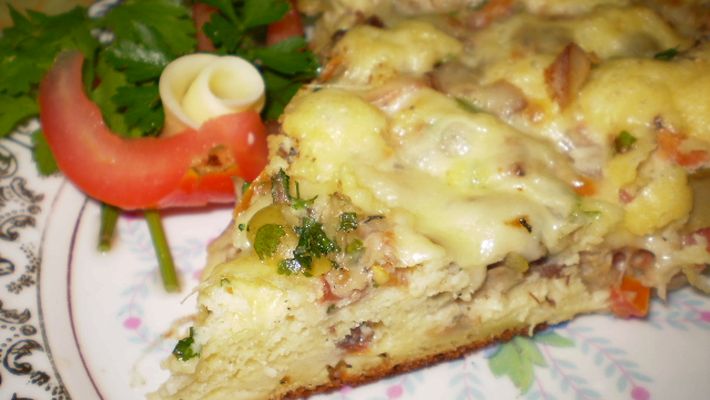 Receita de torta rápida   de sardinha