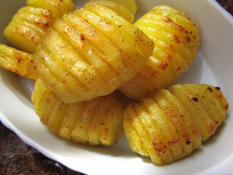 Receita de batatas de forno com manteiga