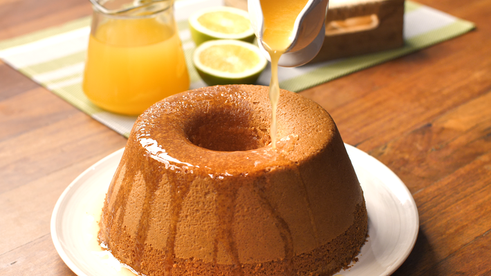 Receita de bolo de laranja