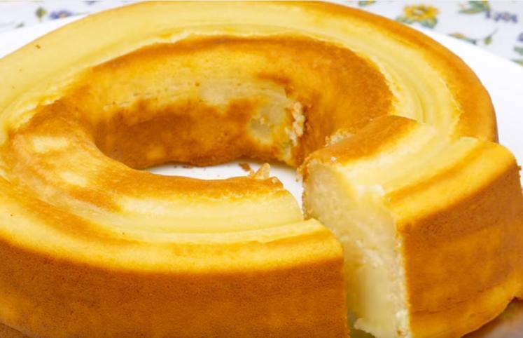 Receita de bolo de leite