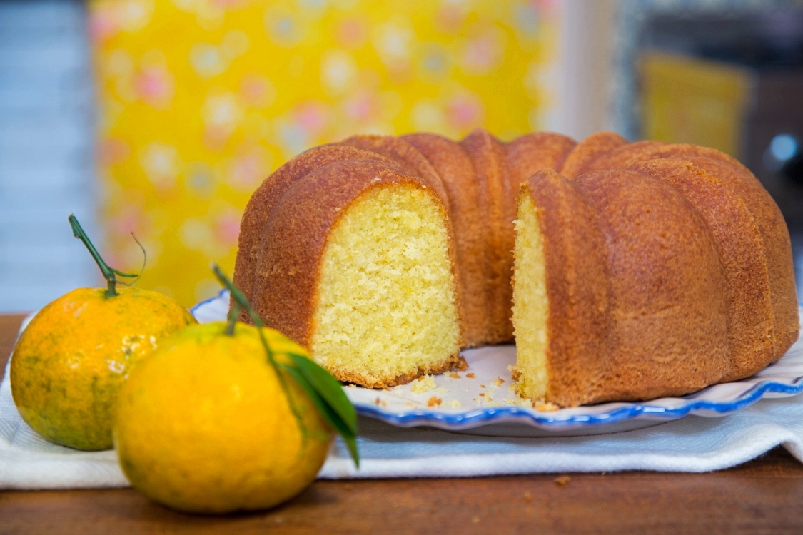 Receita de bolo de tangerina