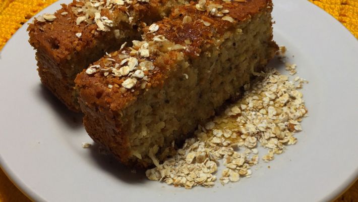 Receita de bolo integral de coco