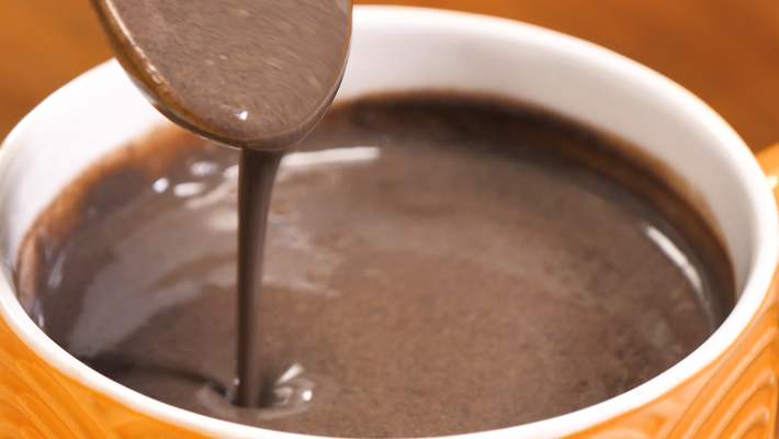 Receita de chocolate quente light