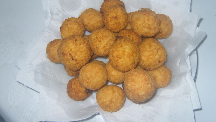 Receita de croquete de arroz