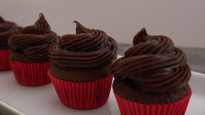 Receita de cupcake de micro-ondas