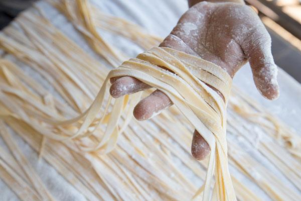 Receita de massa para macarrão caseiro