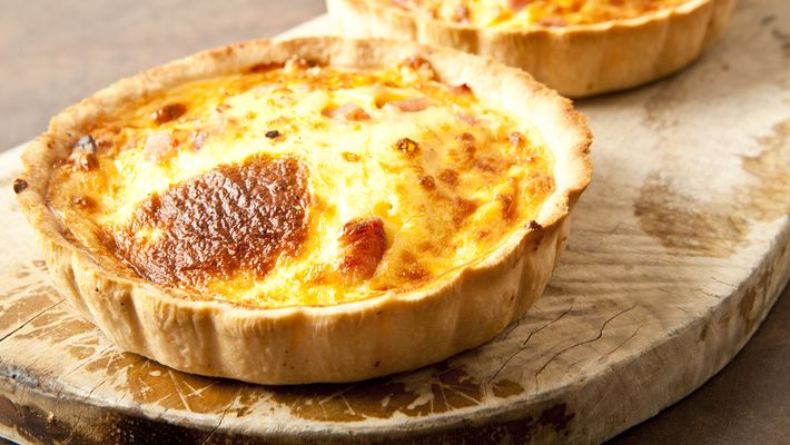 Receita de quiche de queijo