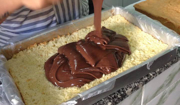 Receita de recheio para bolo de chocolate que faz sucesso