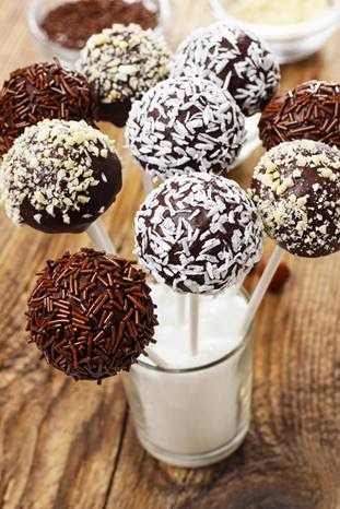 Receita de brigadeiro no palito