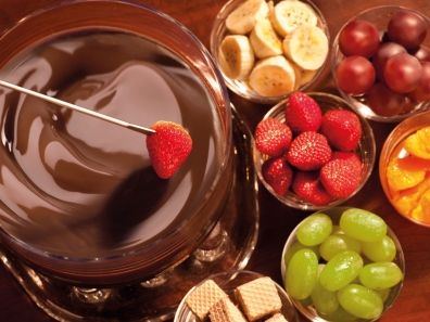 Receita de fondue de chocolate super simples