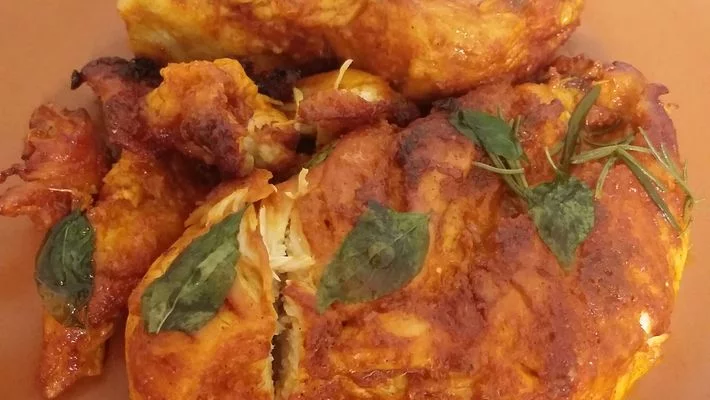 Receita de frango assado na panela de pressão