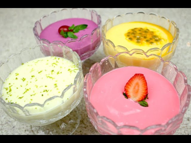 Receita de mousse de 3 ingredientes