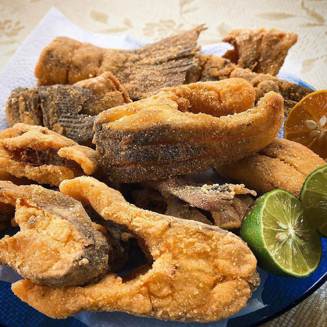 Receita de peixe frito sequinho