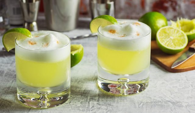 Receita de pisco sour