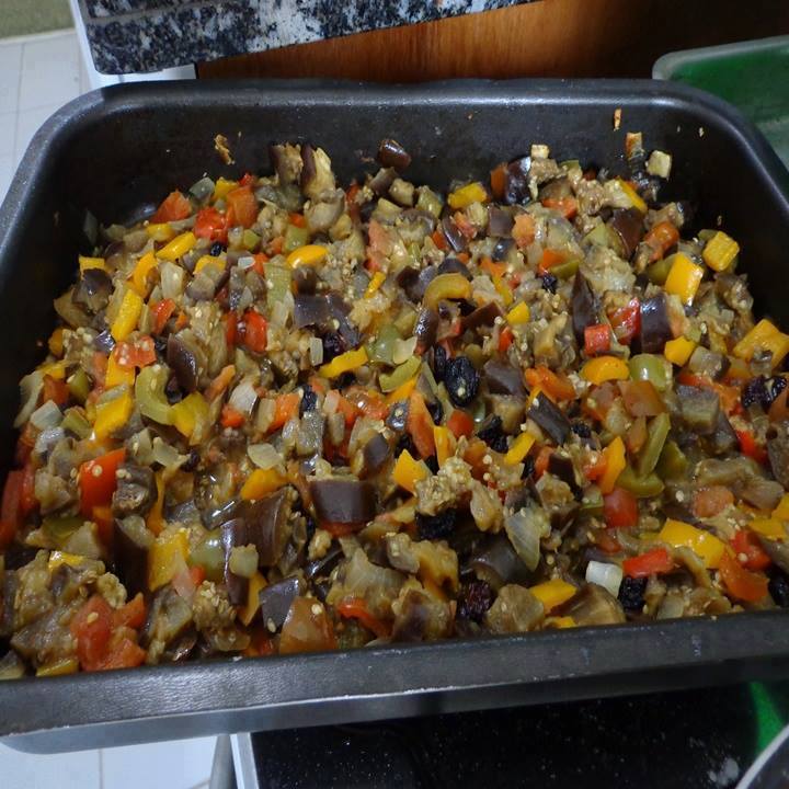 Receita de salada de berinjela no forno