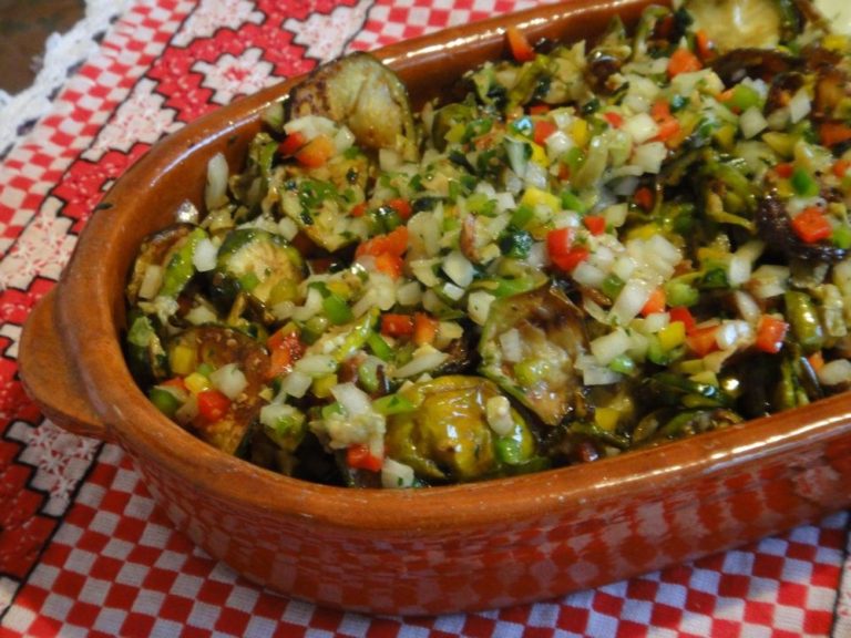 Receita de salada de jiló