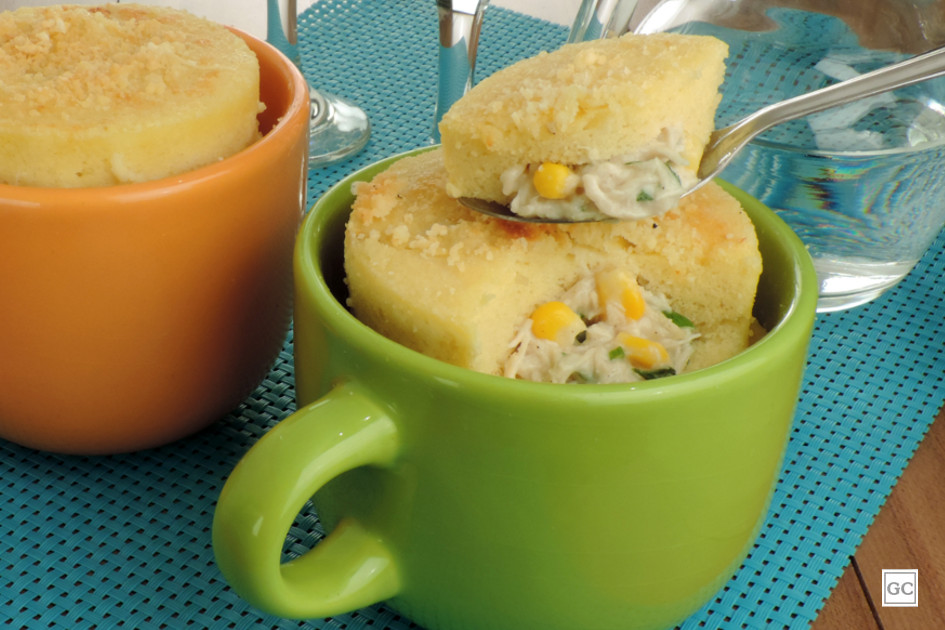 Receita de torta salgada de caneca