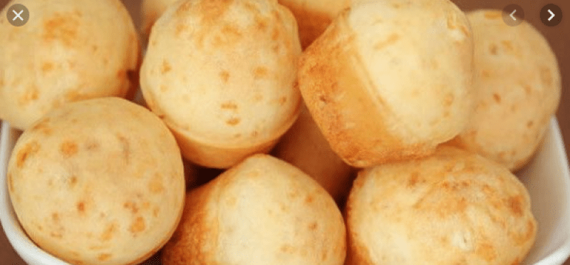  pão de tapioca fit com requeijão