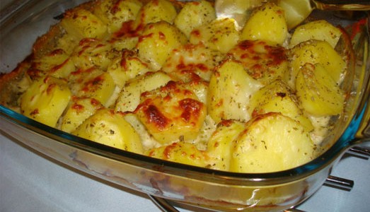 Batata gratinada fácil