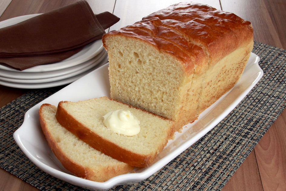 Pão de forma caseiro de liquidificador