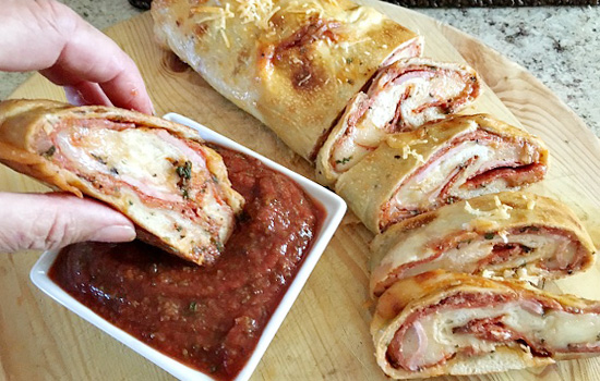 Receita de stromboli