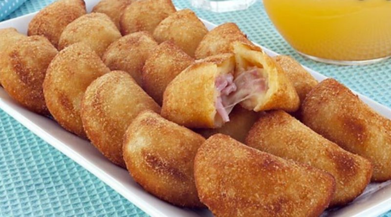 Risoles de presunto e queijo