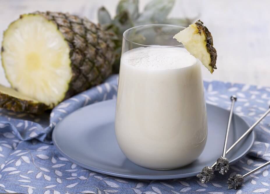 Smoothie de pinã colada sem álcool