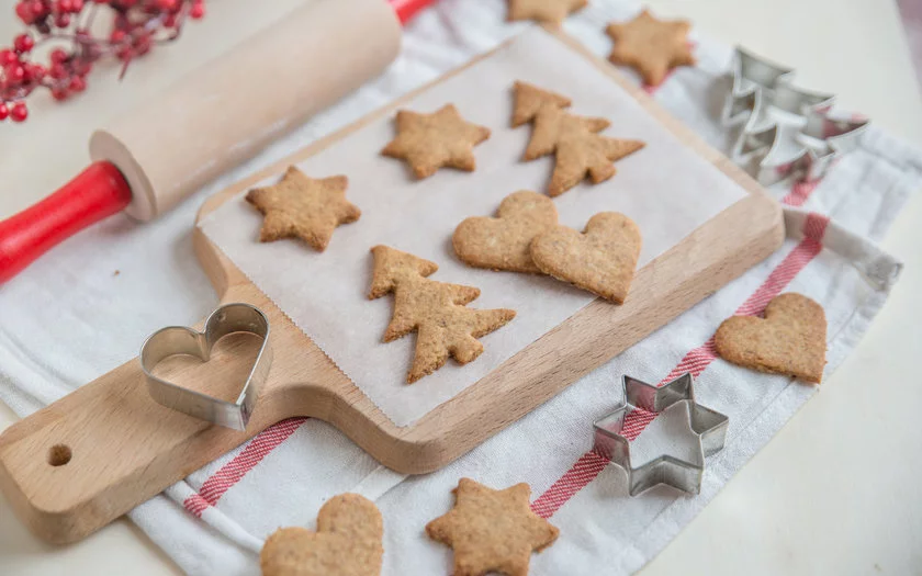 Biscoitinhos decorados de natal