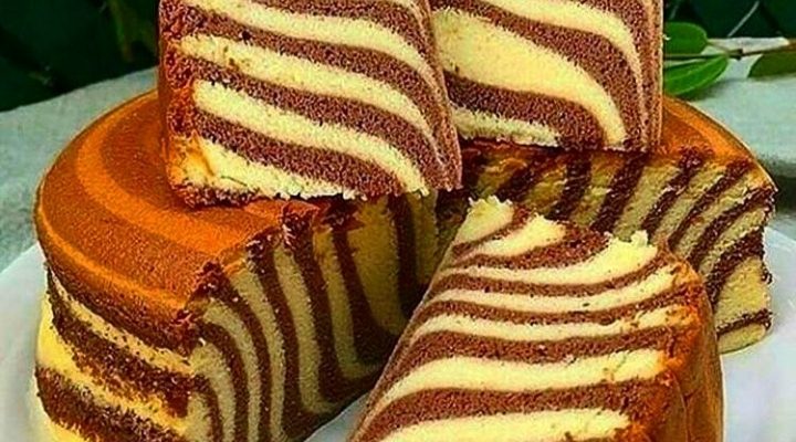 Bolo zebra muito fácil e prático de fazer