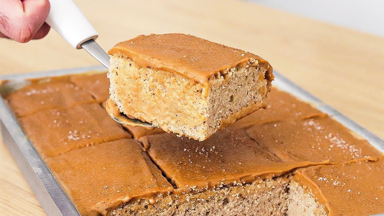 Bolo de churros molhadinho e muito gostoso