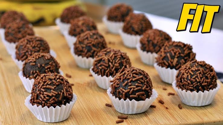 Brigadeiro  fit caseiro