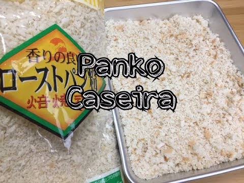 Como fazer farinha panko caseira