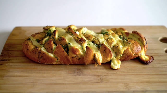 Pão de alho na air fryer