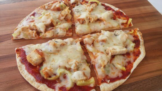 Pizza fit de frigideira