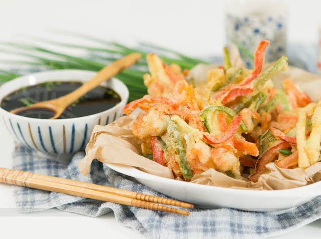 Tempura de frigideira muito fácil e delicioso