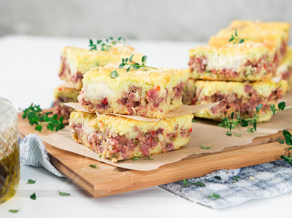 Torta escondidinho de calabresa fácil